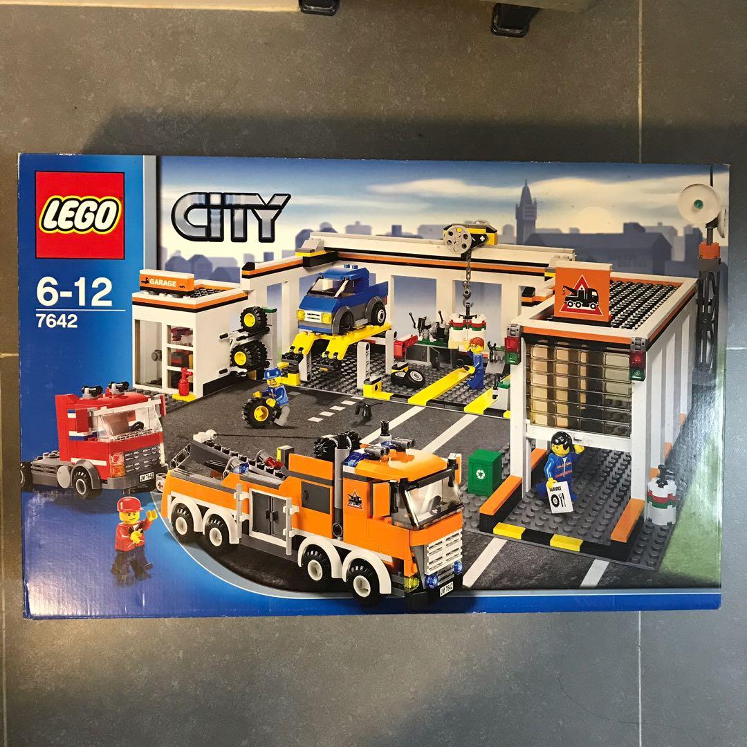 lego city garage 7642