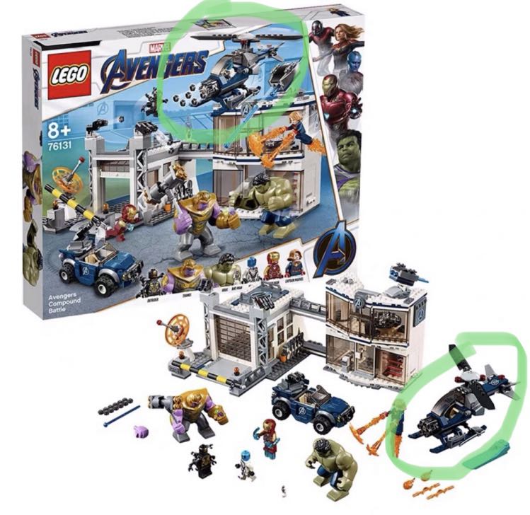 Lego marvel avengers compound hot sale