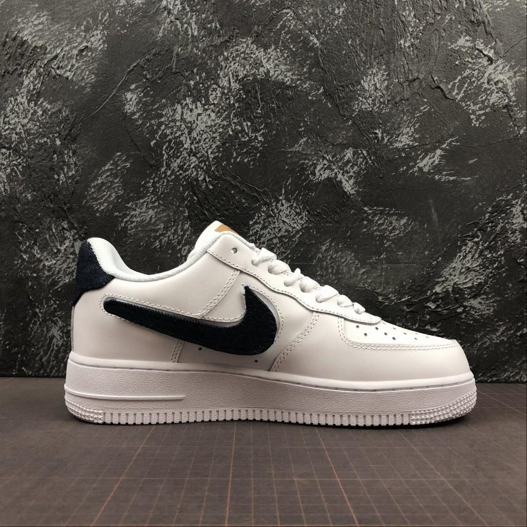 af1 removable swoosh black