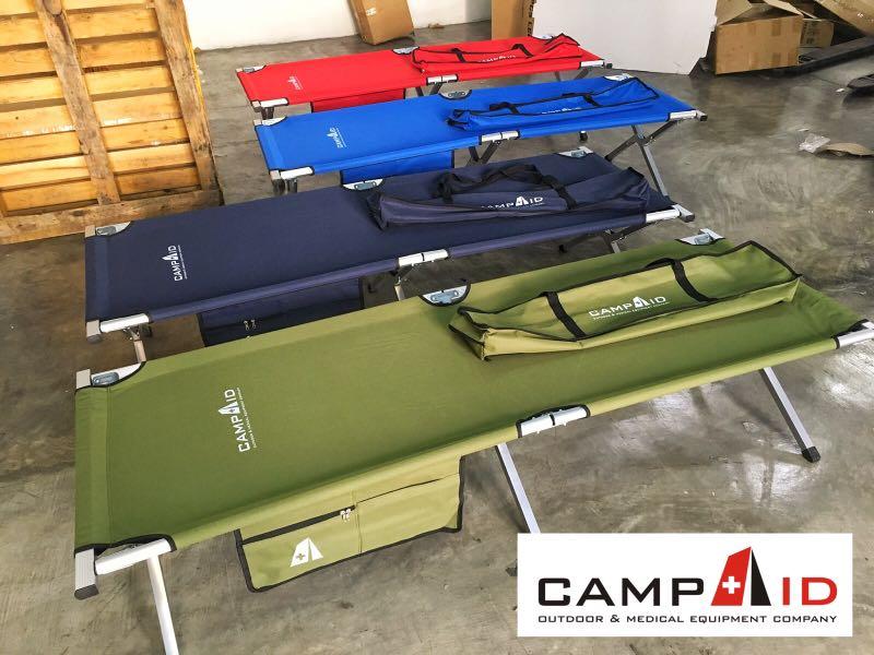 military camp bed