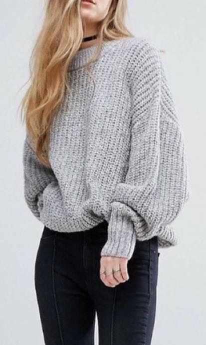 Sweater rajut oversize korea clearance