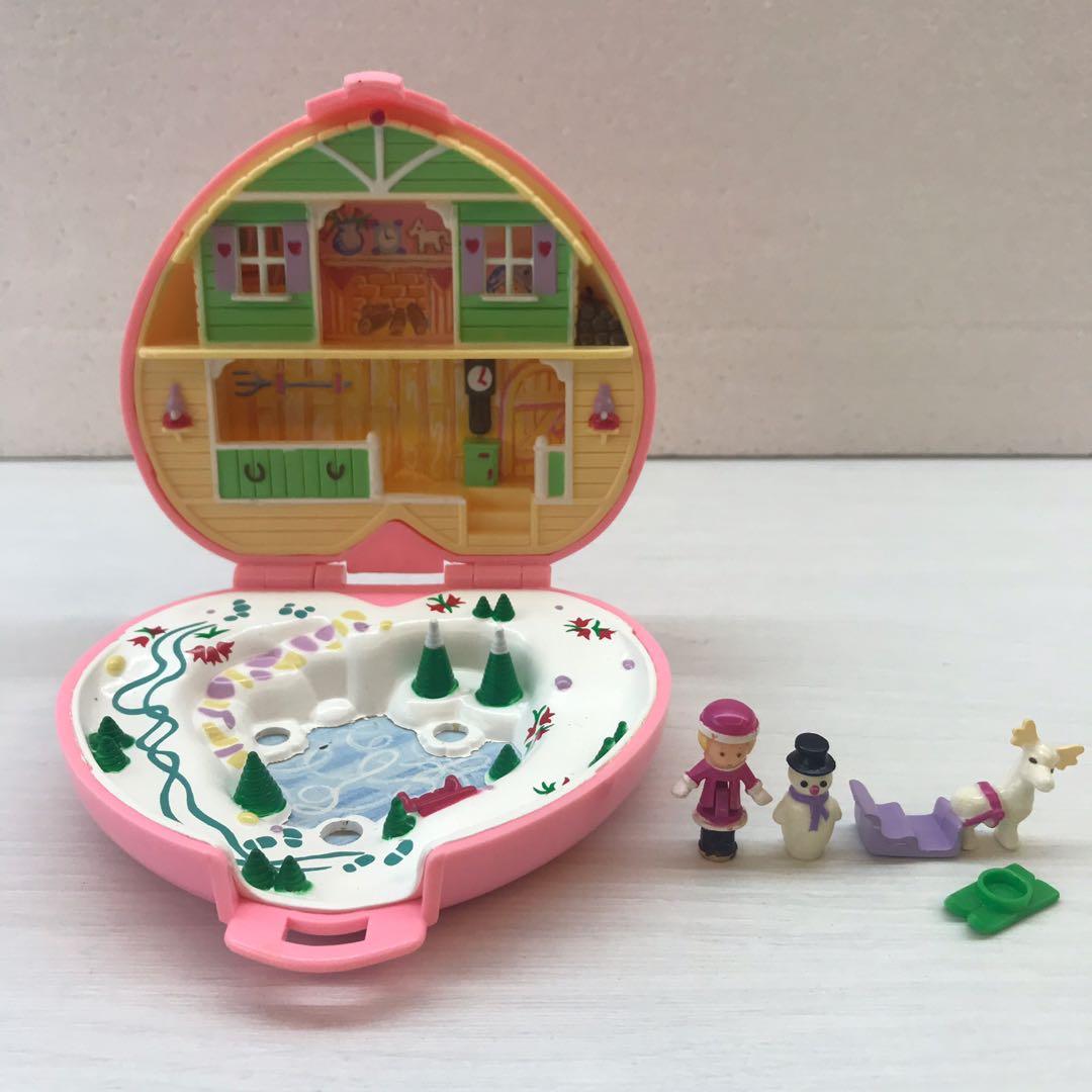 Polly Pocket - Heidi's Alpine Chalet - 1989 - Bluebird Toys - Vintage