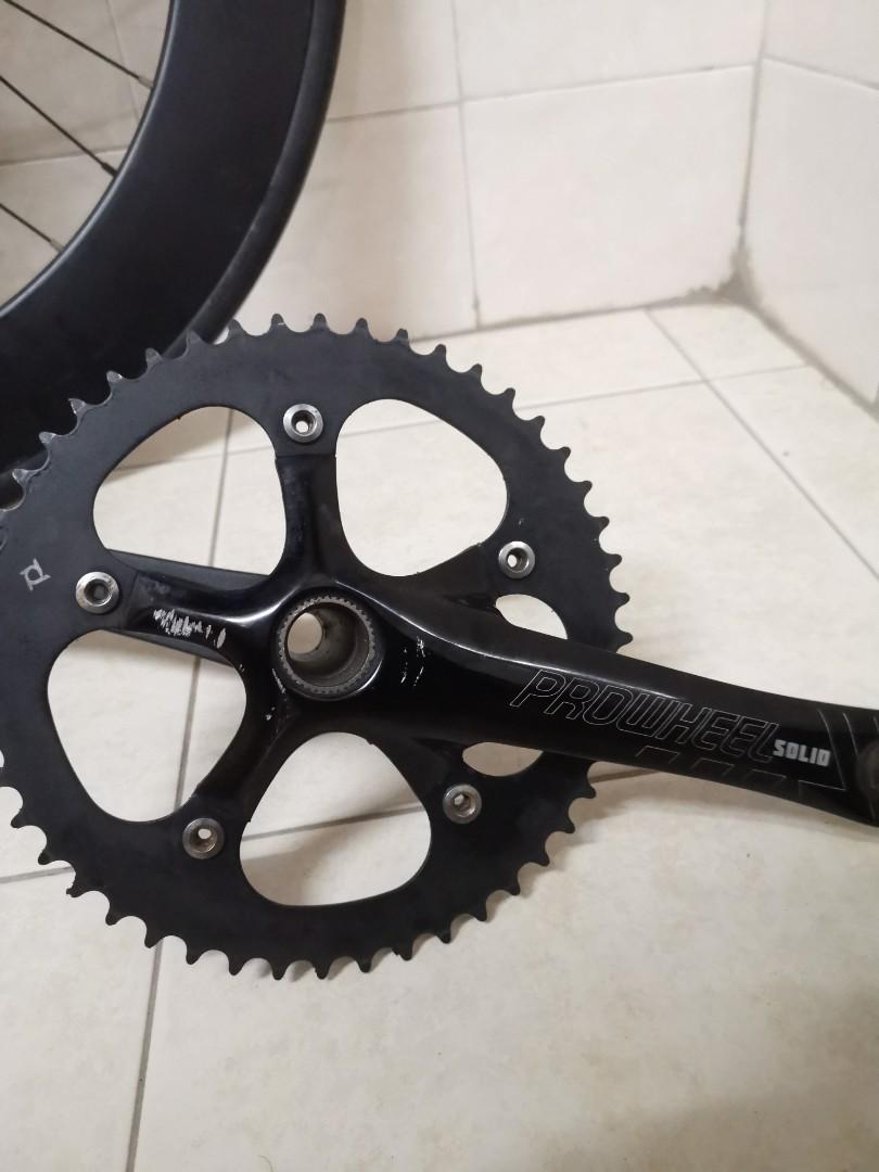 prowheel solid crankset