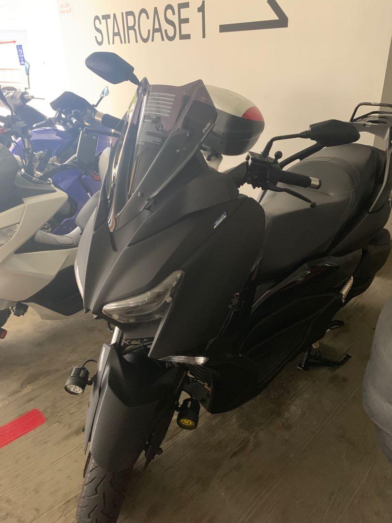 Xmax windshield PUIG VTECH LINE SPORT SCREEN YAMAHA XMAX 300 DARK