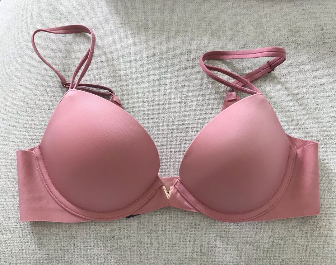 Buy Victoria's Secret Women's Bombshell Adds 2 cup Push up Bra 36D Nude  Online at desertcartSINGAPORE