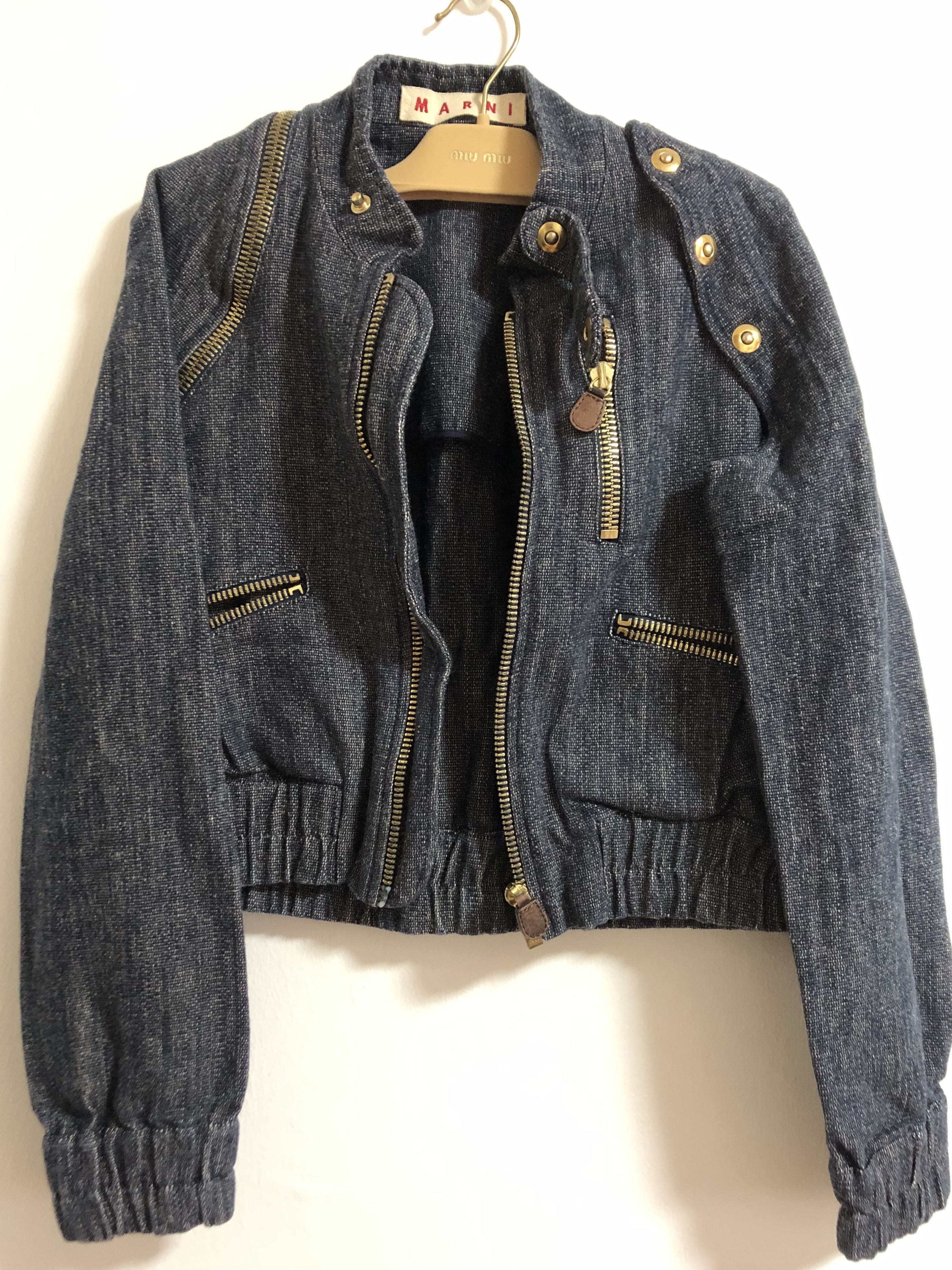 Marni denim jacket outlet