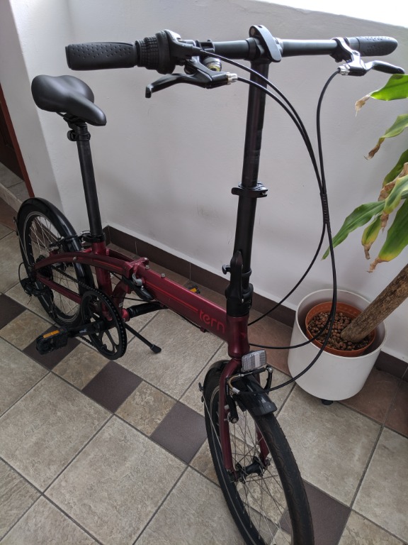 tern link a7 folding bike