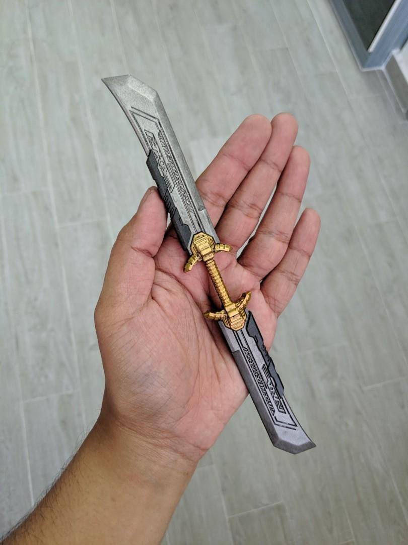 Sh Figuarts Thanos Double Blade Sword Hobbies Toys Toys Games On Carousell