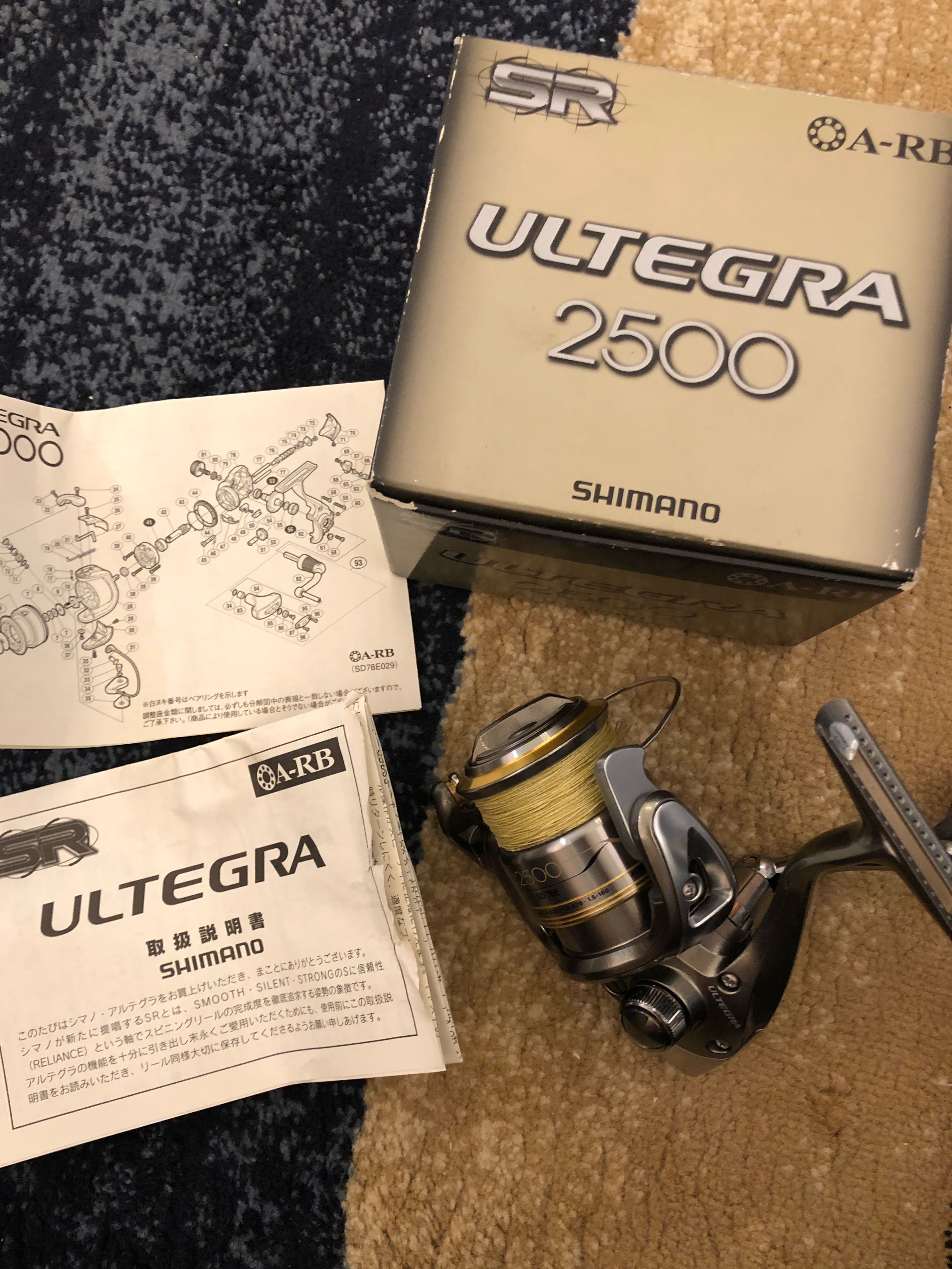 SHIMANO 17 ULTEGRA 2500HGS Free Shipping from Japan