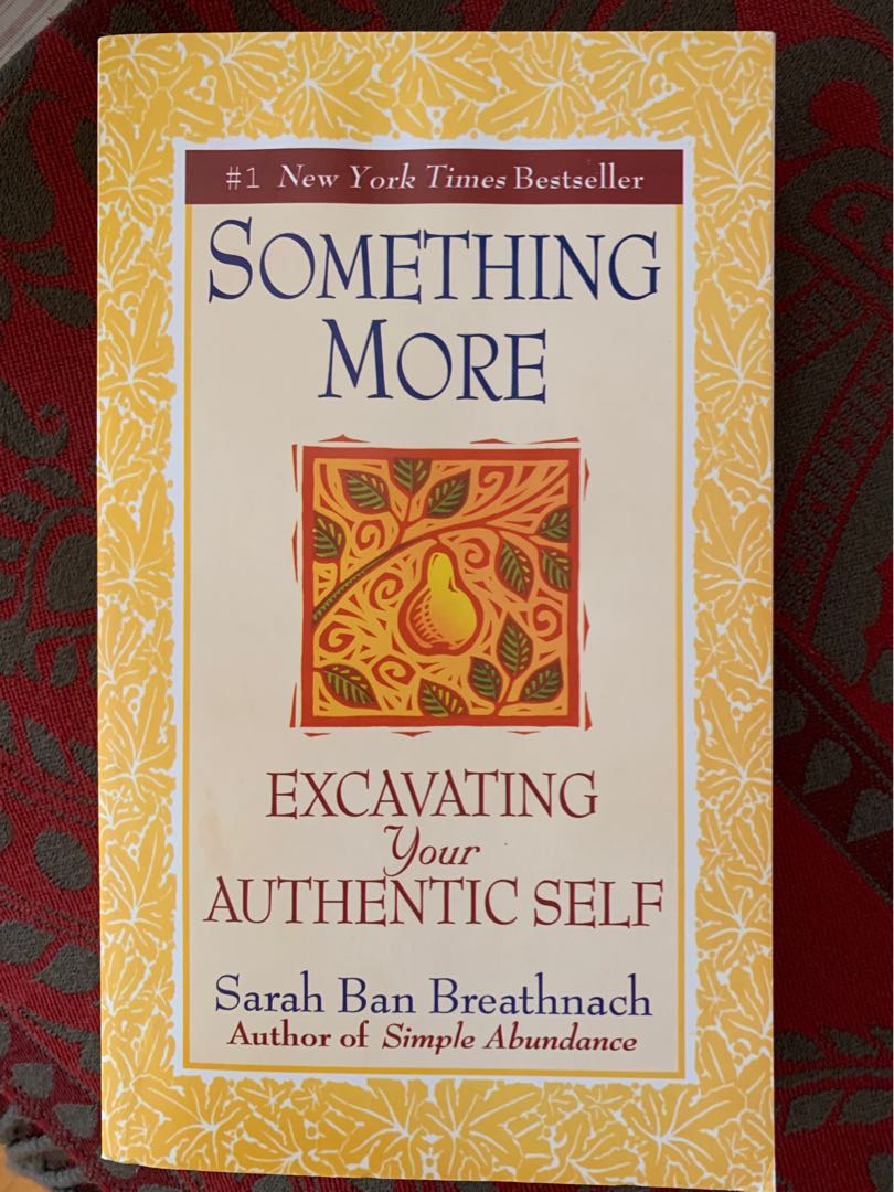 Something More By Sarah Ban Breathnach Hobbies Toys Books Magazines Fiction Non Fiction On Carousell
