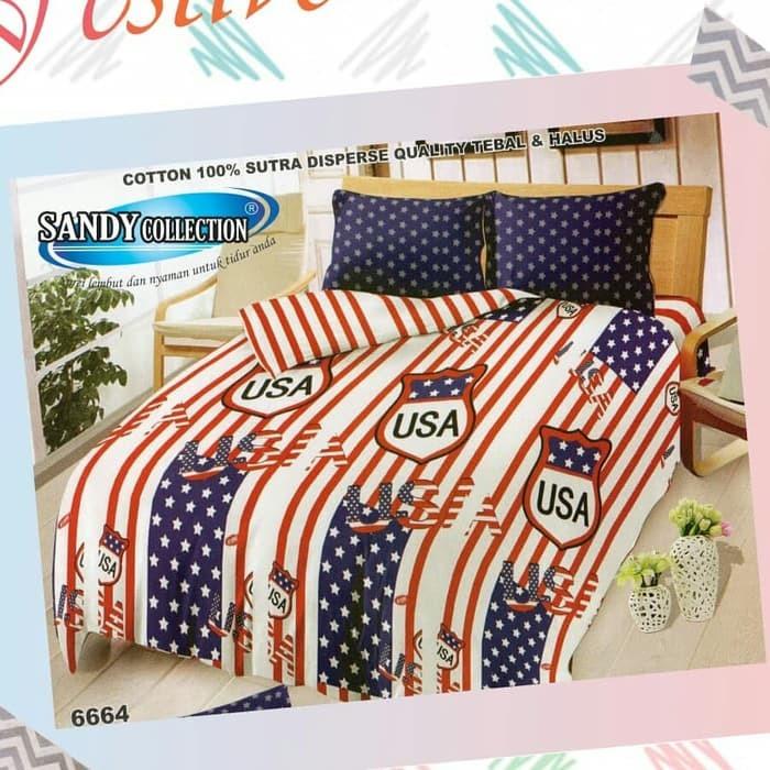 Sprei Motif Bendera Amerika Us Usa Bisa Request Ukuran Murah Perabotan Rumah Di Carousell