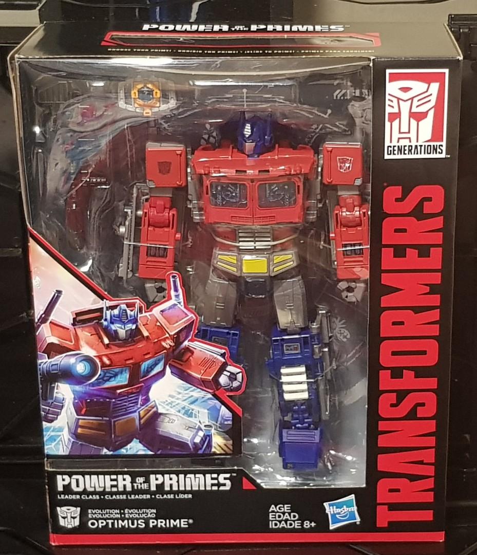 Transformers power of the primes optimus hot sale prime toy