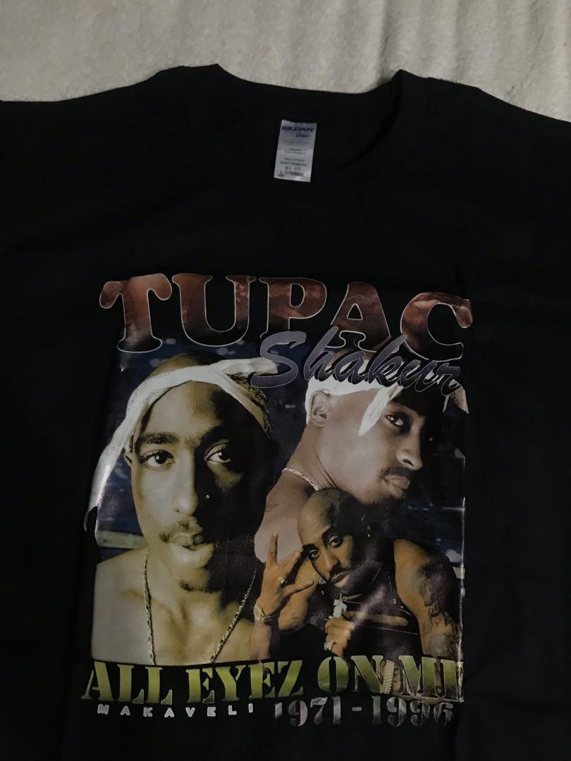 Tupac Vintage Tee, Women's Fashion 