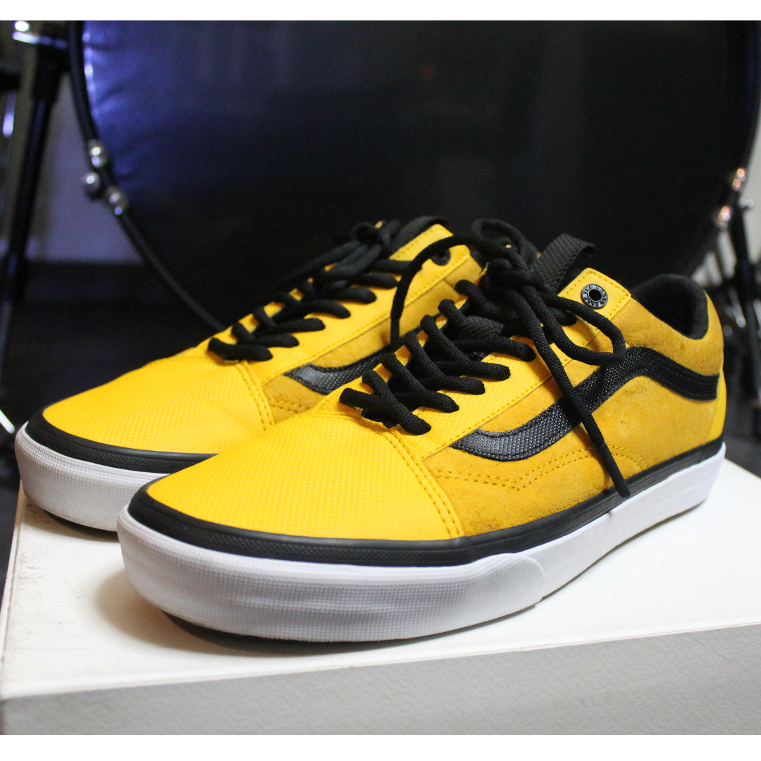 north face vans yellow