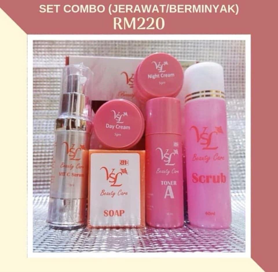 Vsl Beauty Care Combo Set Acne And Jeragat Health Beauty Face