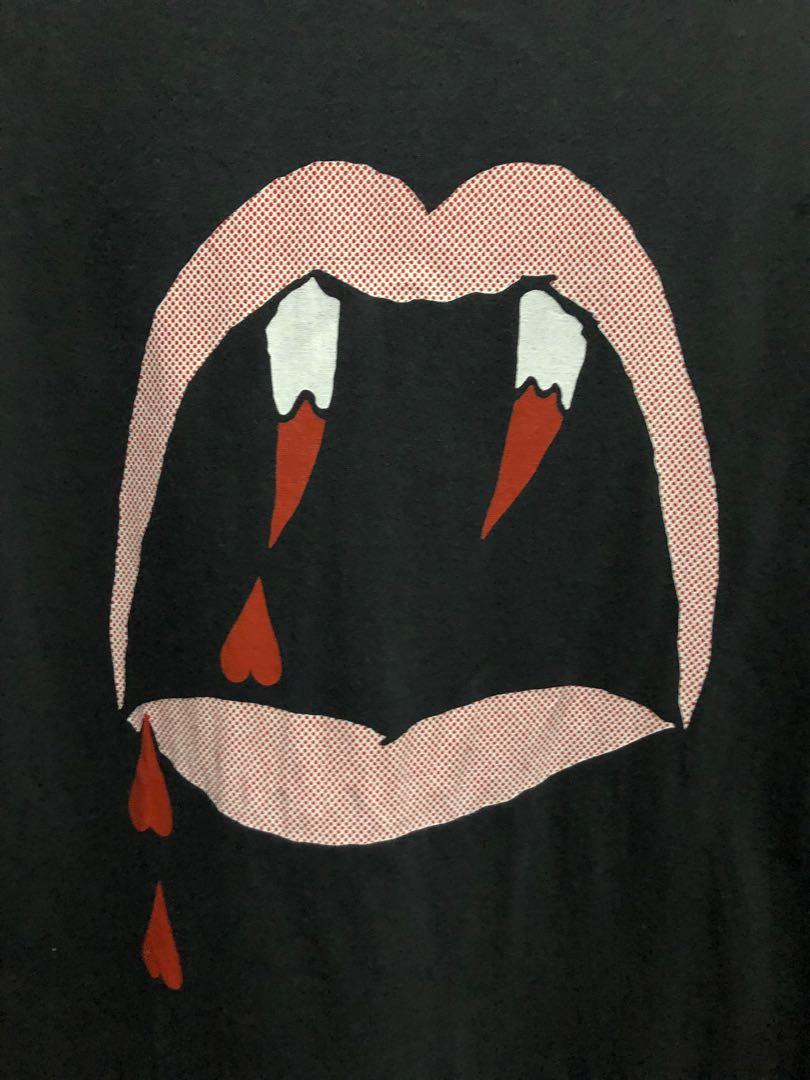 saint laurent vampire t shirt