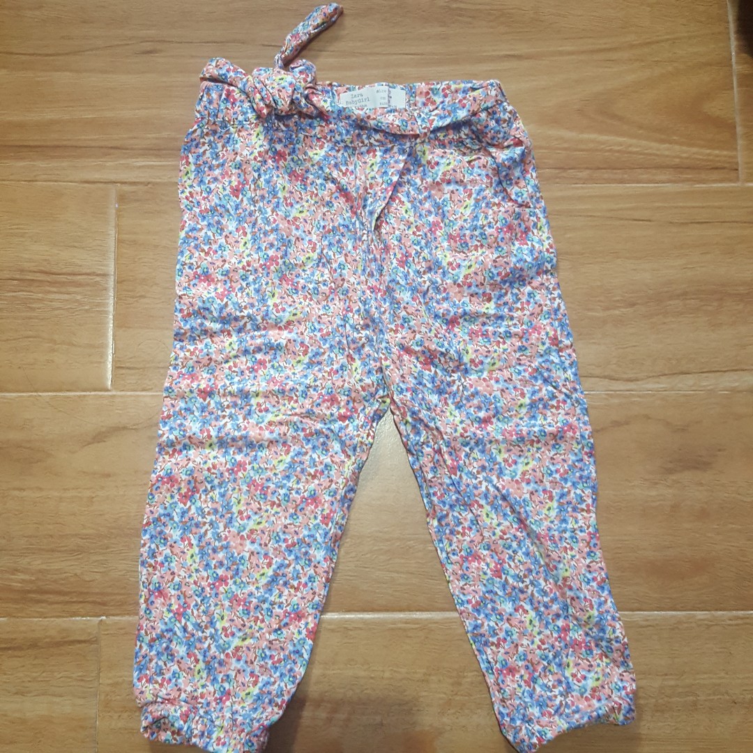 zara baby girl trousers