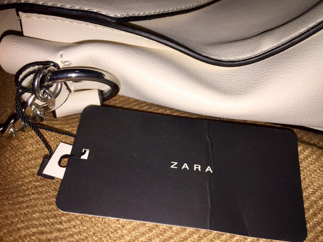 Zara bucket bag with tortoiseshell detail top