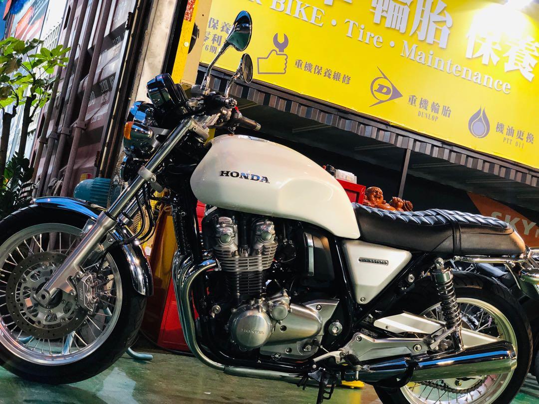 17 本田極新二手中古honda Cb1100ex Abs 白 機車 重機在旋轉拍賣