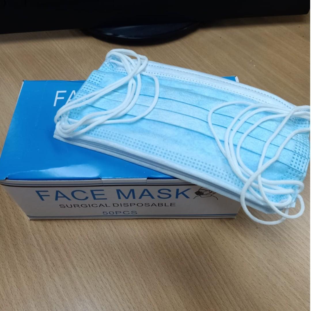 3ply Surgical Mask Health Beauty Face Skin Care On Carousell