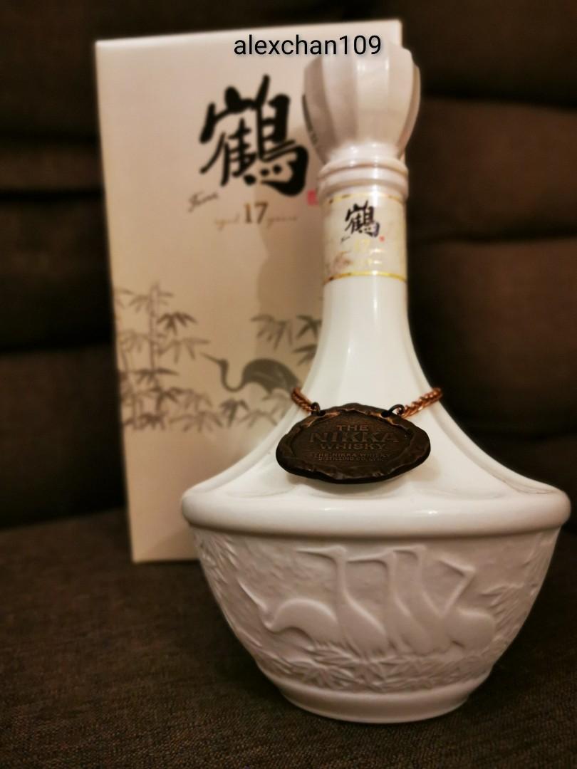 ニッカウイスキー 『鶴』17年 陶器ボトル - 飲料/酒