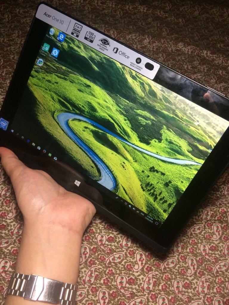 Acer One 10 2 in 1 Windows Laptop, Computers & Tech, Laptops & Notebooks on Carousell