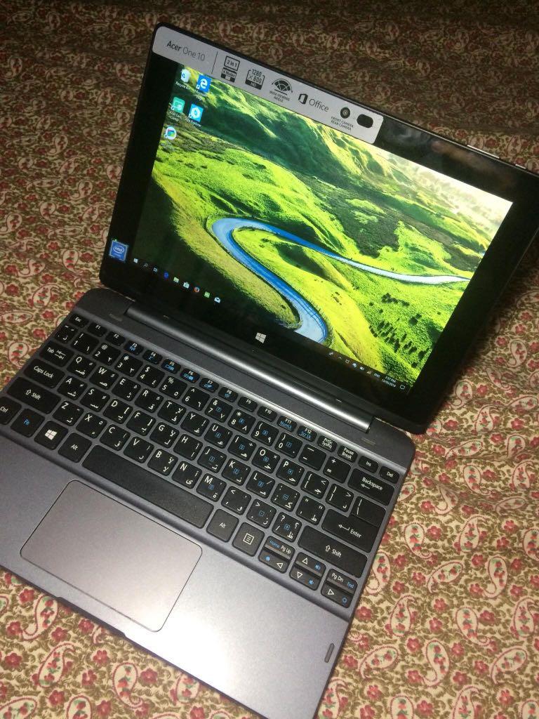Acer One 10 2 in 1 Windows Laptop, Computers & Tech, Laptops & Notebooks on Carousell