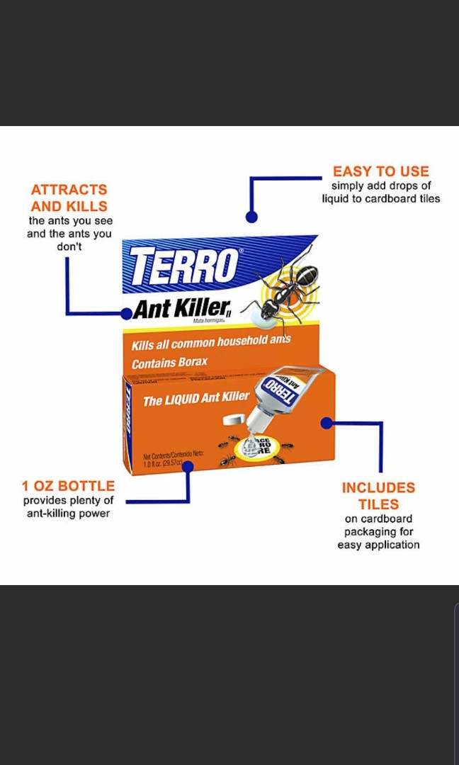 Terro Ants Killer Bait 2 Oz (double the size), Everything Else on Carousell