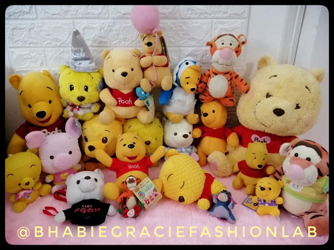 winnie the pooh and friends stuffed animals