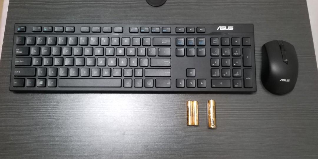 Asus Wireless Keyboard And Mouse Combo Set Electronics Computer Parts Accessories On Carousell