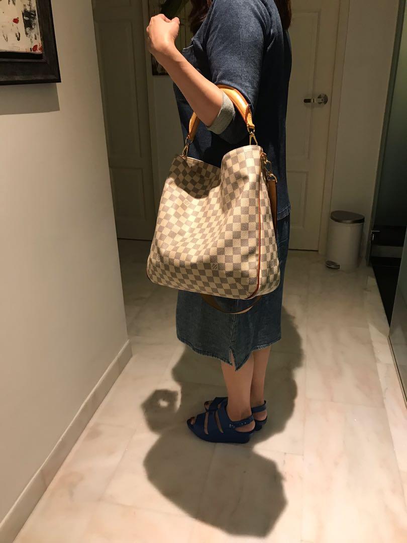 Louis Vuitton Damier Azur Soffi