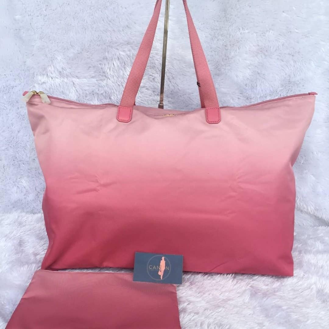 light pink tote