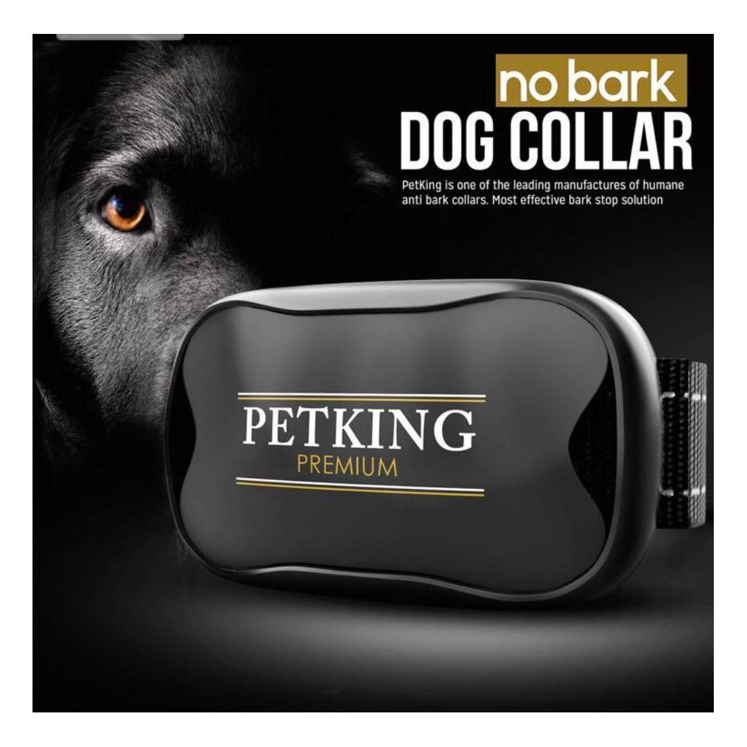 B0296 PETKING Effective Anti Bark Dog Collar Safe Hummane No