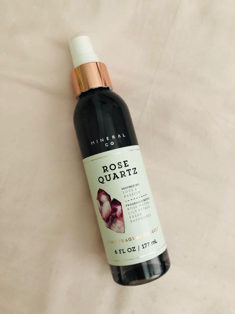 rose quartz spray bath and body works
