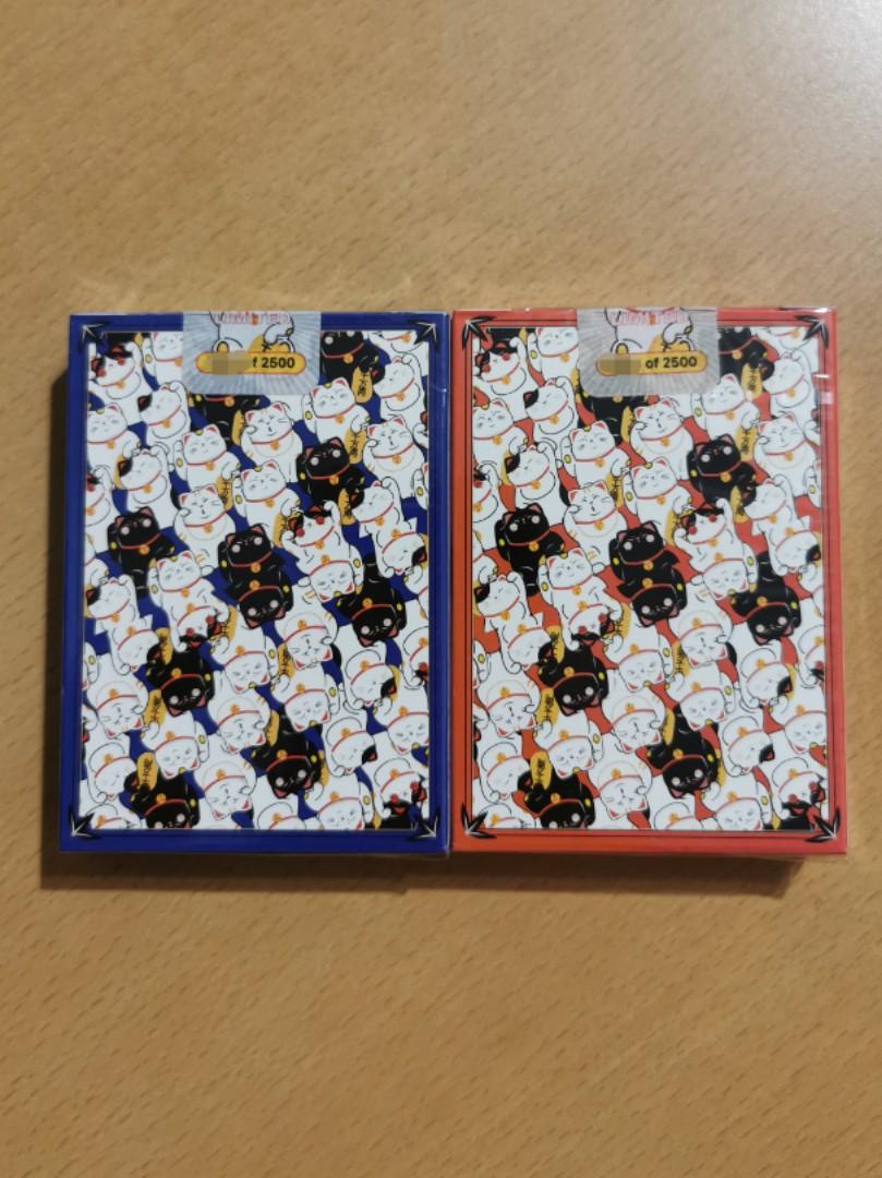 maneki neko playing cards