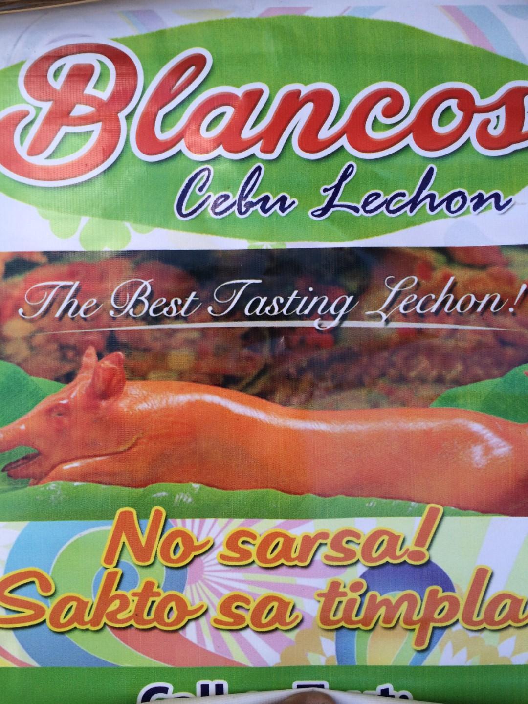 Blancos cebu lechon (Category: Fresh Produce) located in Tanauan. Submitted by mjaguillera16 (Listing ID 252066100, Image 1). Description: Sa mga gusto pong mgorder. Kontakin nyo poh mna kme. Ala poh kmeng display, reservation lng poh kme. Ngde2liver poh kme within the city If you want the price list just call or text nlang poh. Smart : 09471089140 Globe: 09057472376 Thank you & godbless.