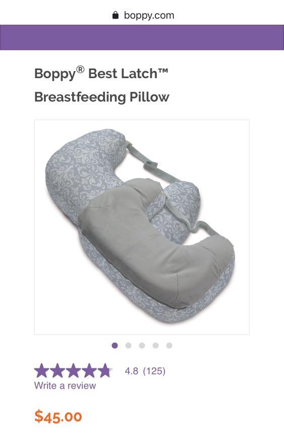 Boppy best cheap latch breastfeeding pillow