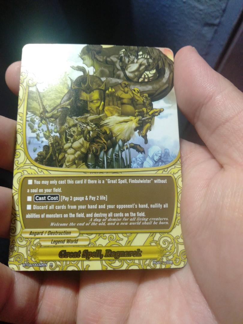 Buddyfight (Category: Raw Cards) located in Singapore. Submitted by hellopeoples (Listing ID 252104708, Image 9). Description: .