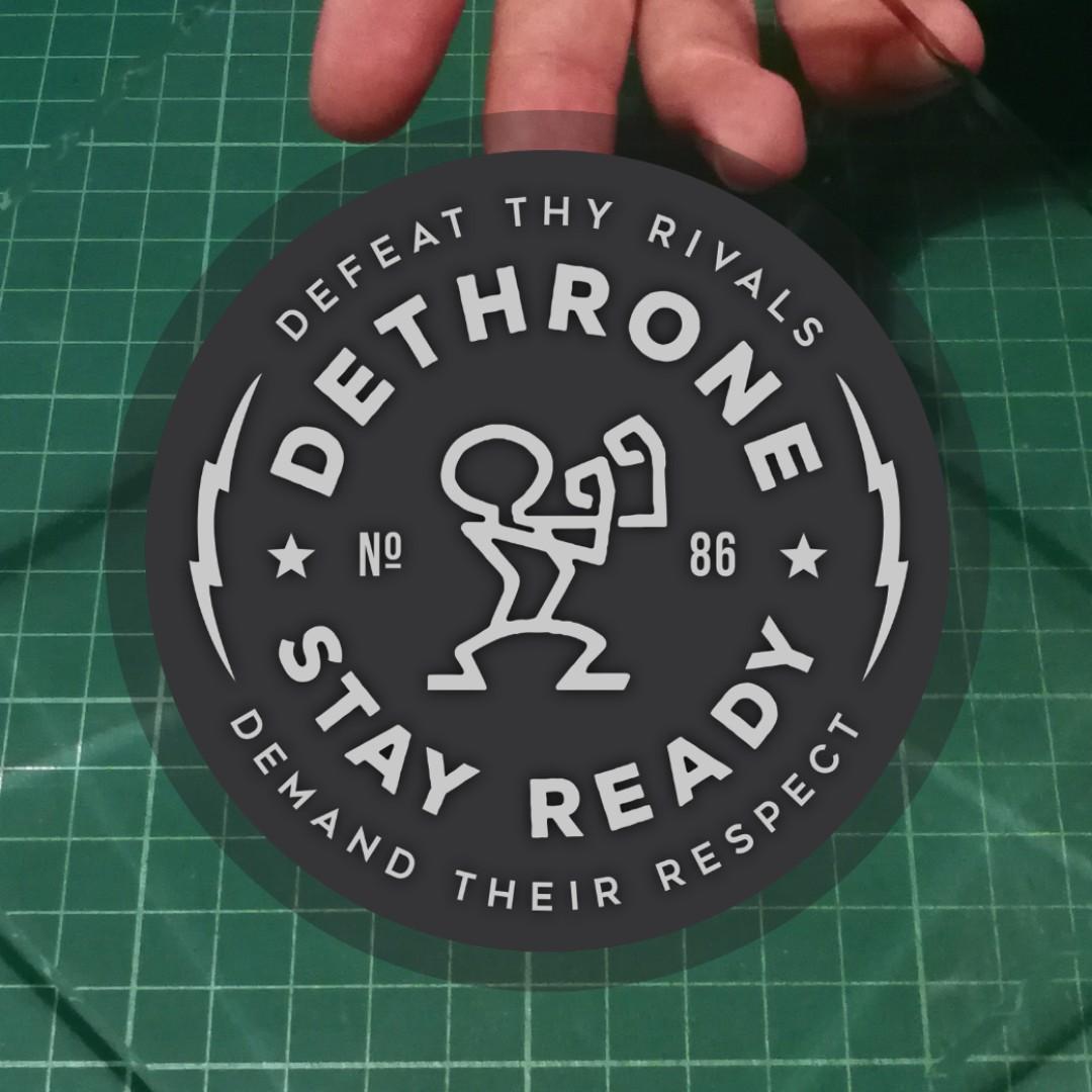 Car Decals And Stickers Ufc Mma Apparel Brand Dethrone Royalty Free Normal Mail Detailed Pricing In Item Description Only 5 Car Decals Available Design Craft Art Prints On Carousell Mma news, interviews, pictures, videos and more since 1997. carousell