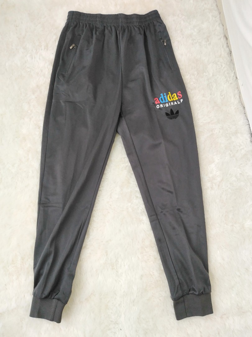 Celana Training jogger adidas abu abu Olah Raga Baju Olahraga di
