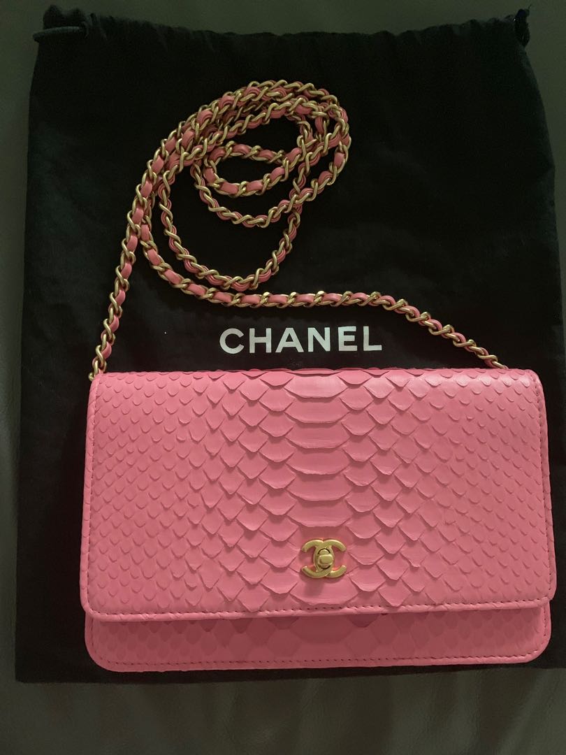 Chanel python store woc