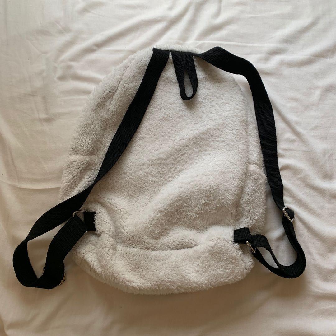 Claire s Panda Backpack Women s Fashion Bags Wallets Backpacks on Carousell