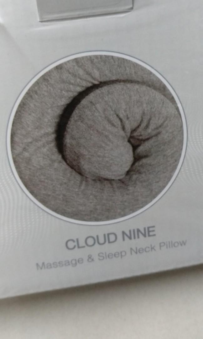 Cloud Nine Massage Sleep Neck Pillow Health Nutrition Massage Devices on Carousell