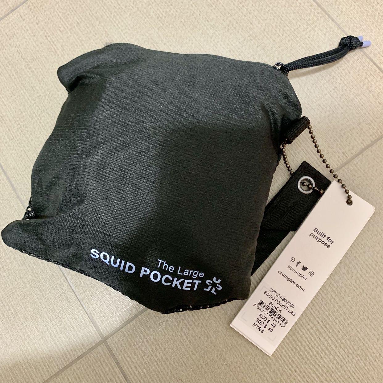 Crumpler squid pouch large 2025
