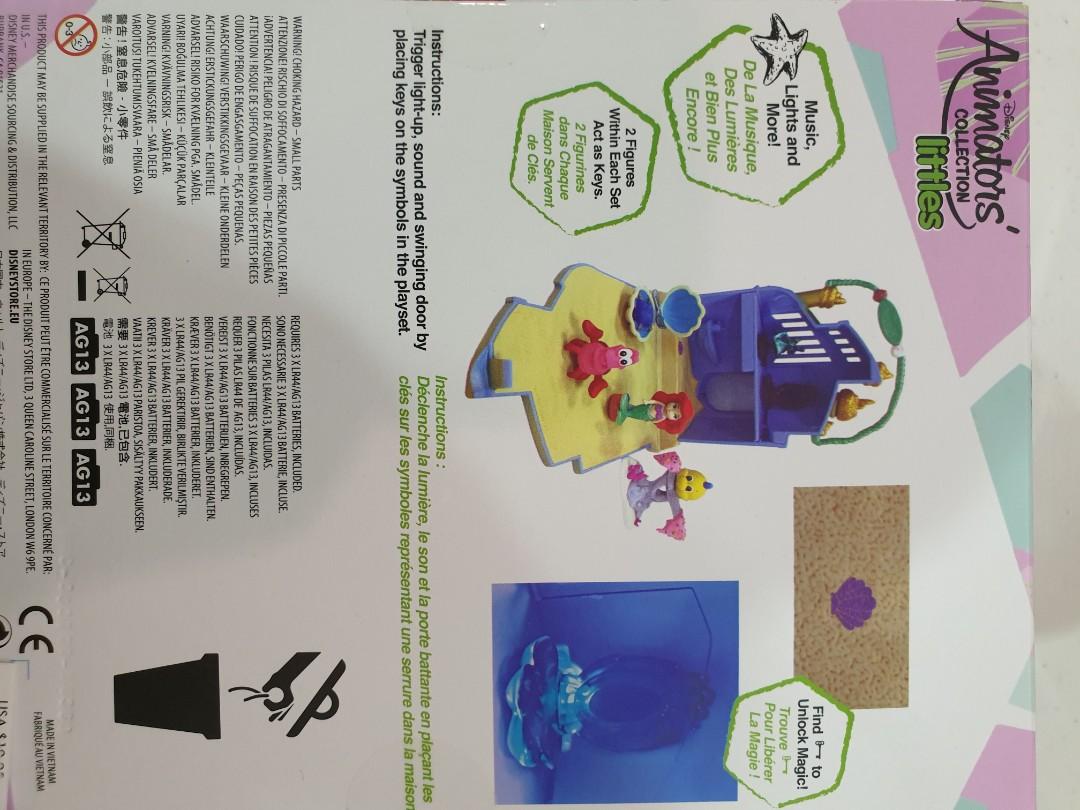 Disney Animators' Little Ariel Surprise Playset The Little Mermaid