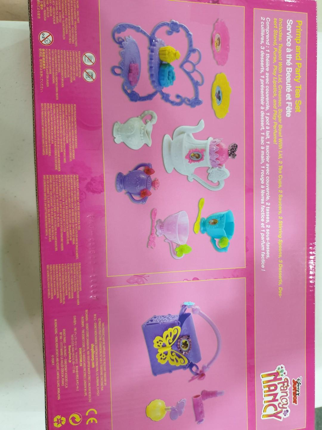 Fancy nancy primp and party tea set sales