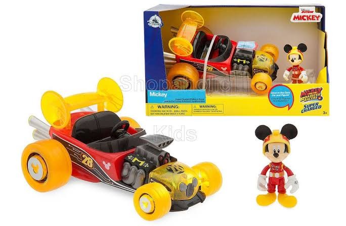 Disney Mickey Mouse Light Up Racer Hobbies Toys Toys Games