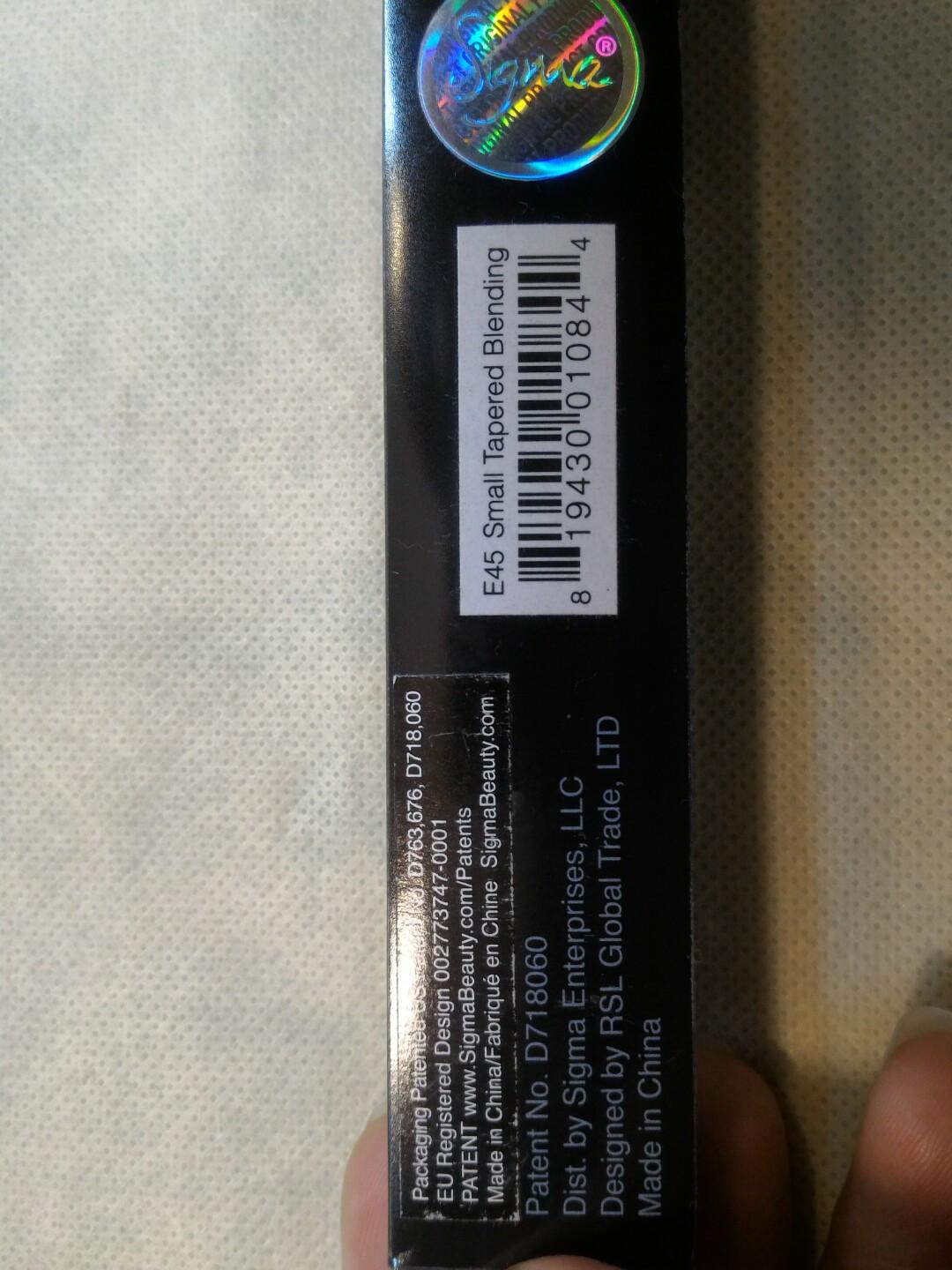E45 Small Tapered Blending Brush (Category: Makeup) located in Cainta. Submitted by telracssnoe (Listing ID 251998037, Image 2). Description: Guaranteed authentic with batch code. 👉👉Adds depth in the crease with control of product placement. ☑First to pay basis. ️MINE means SOLD! ☑Pay now, ship now. cut off for shipping, every 5pm. ❎DON'T MINE if you don't have funds onhand. ❎JOY MINERS❎NO CANCELLATION otherwise you will be posted and reported.