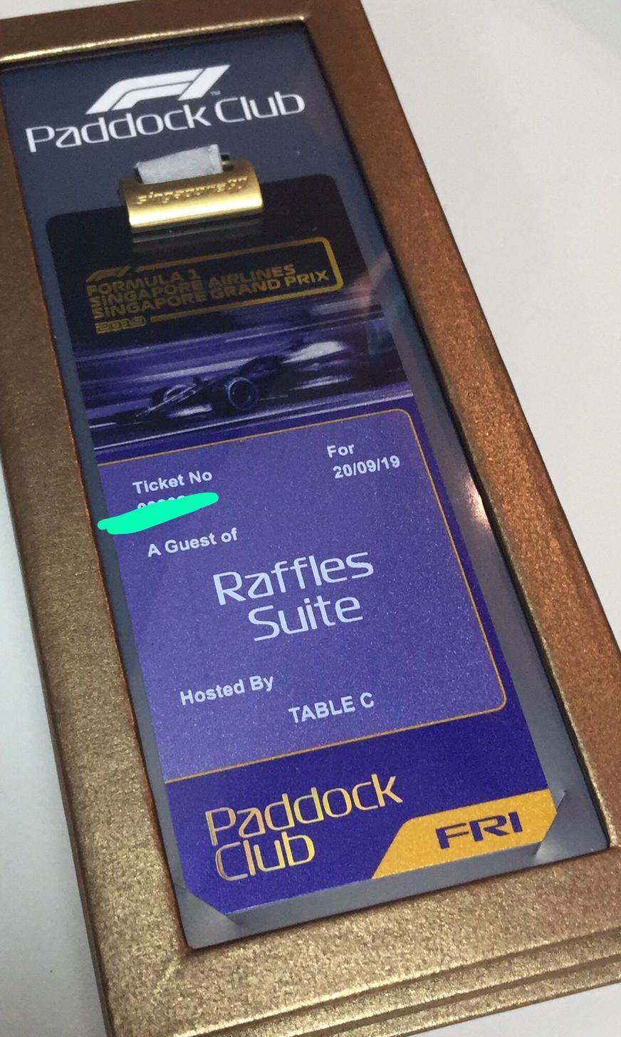f1 paddock club tickets