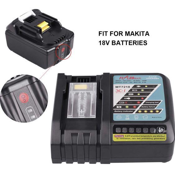 60-90W Für Makita Li-ion Akku LED Arbeitsleuchte 18V - Foto 8